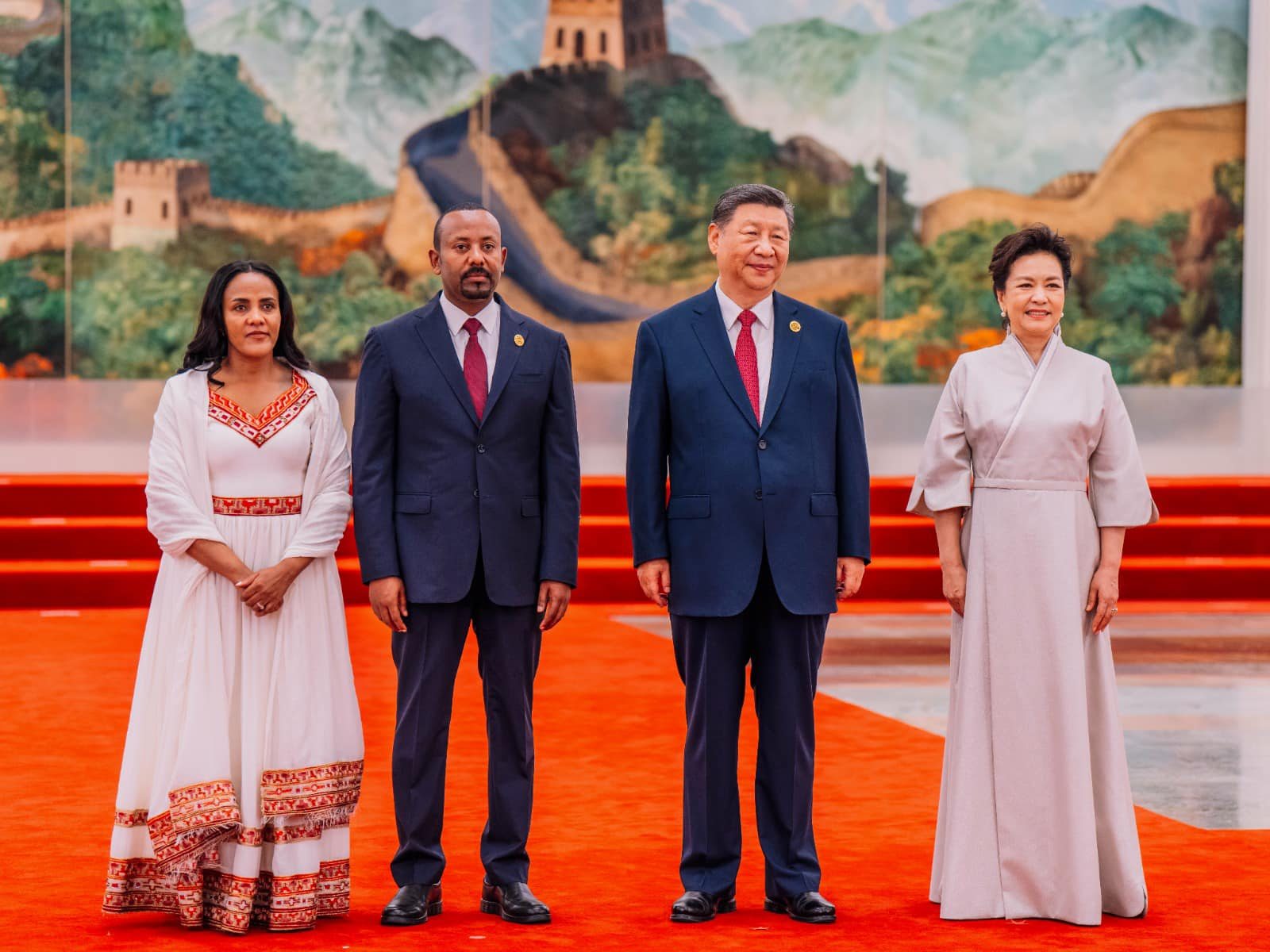 PM Abiy, First Lady Zinash Attending Welcoming Dinner of Forum on China ...